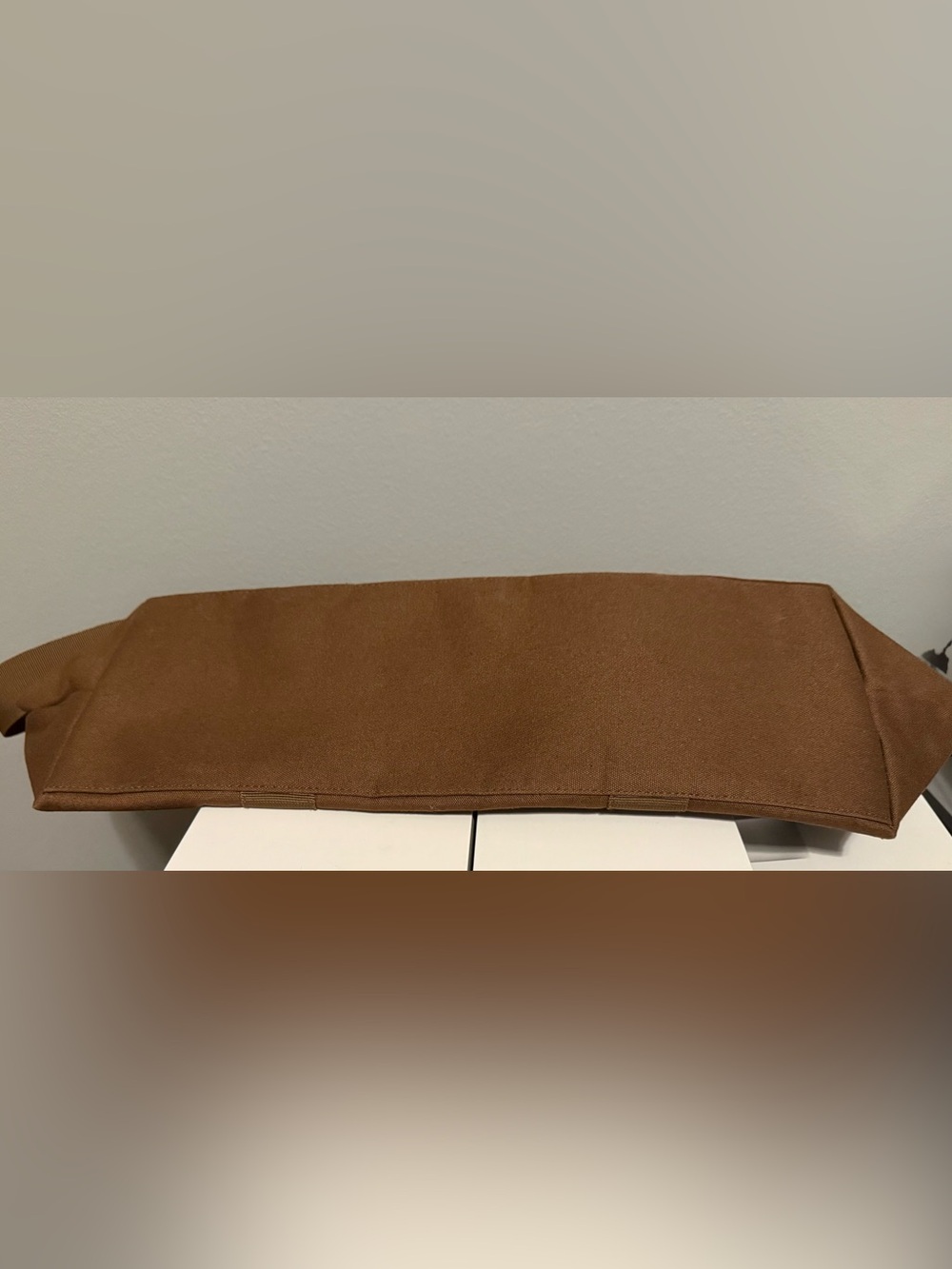 Tommy Bahama NWOT Brown Canvas Weekender Duffel Bag - Picture 5 of 5